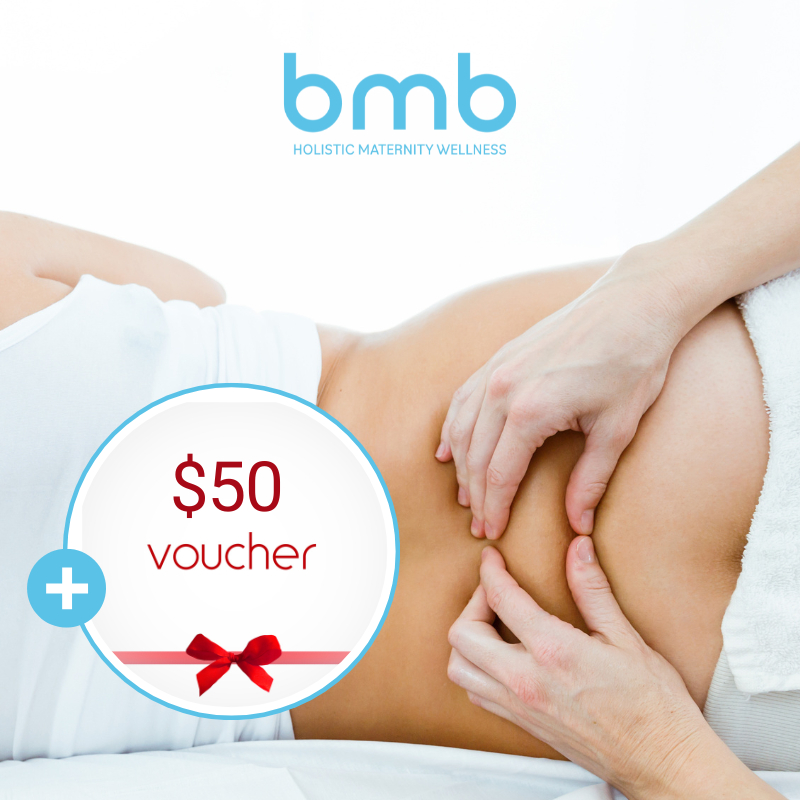 BMB 3-Sessions Soothing Prenatal Massage (60min)